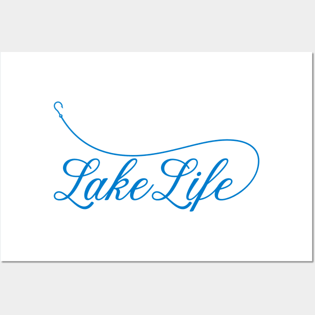 Lake life Wall Art by Ombre Dreams